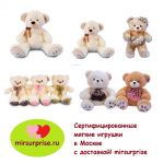 Мягкие мишки, коты, мышки, Безопасные игрушки в Москве
