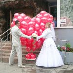 Украшение воздушными шарами свадеб от grandshar