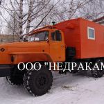 Подъемник исследования скважин на шасси Урал 4320
