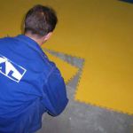 Полимерное модульное сборное покрытие для пола унипол