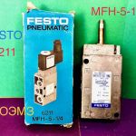 Распределитель Festo mfh-5-1/4, jmfh-5-1/4, mc-5/4-1/4