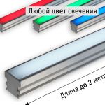 Тротуарные светильники HL01A - грунтовые линейки, LED полосы